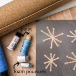 How to Apply Paint to a Corkboard